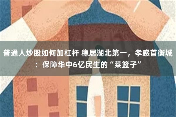 普通人炒股如何加杠杆 稳居湖北第一，孝感首衡城：保障华中6亿民生的“菜篮子”