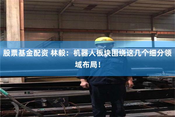 股票基金配资 林毅:机器人板块围绕这几个细分领域布局!